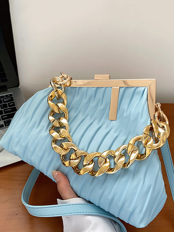 Stylish Chains PU Bags Accessories