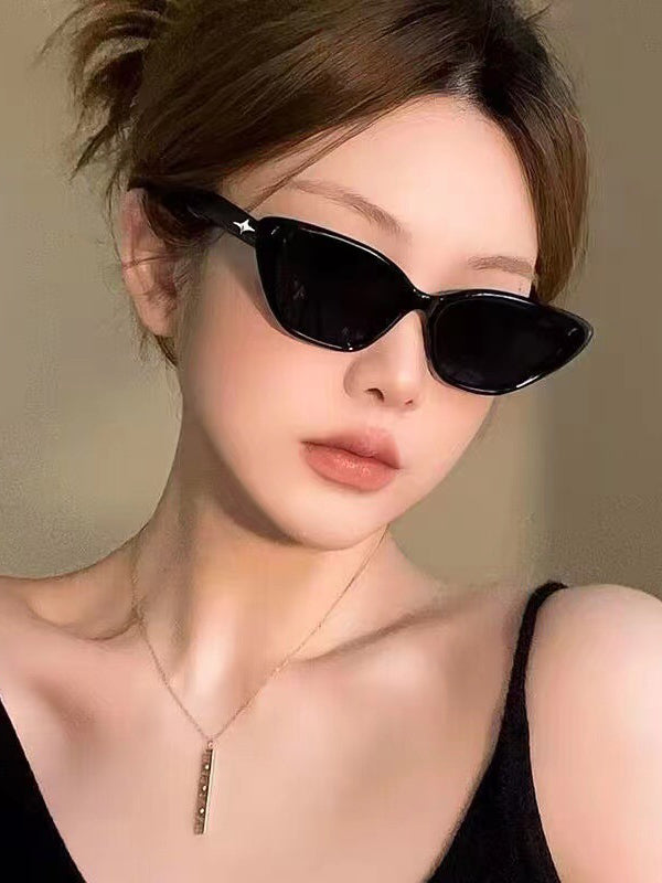 Geometric Sun Protection Sunglasses Accessories