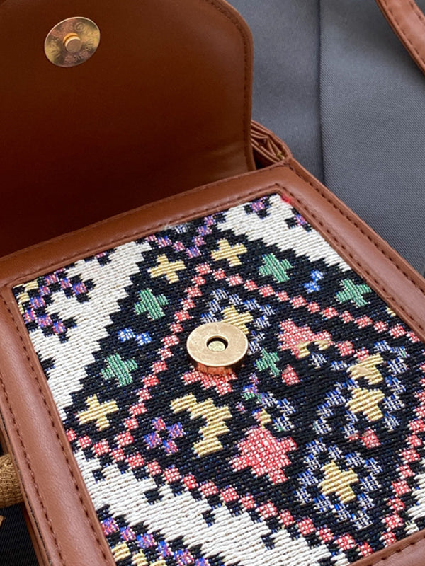 Geometric Split-Joint Crossbody Bags