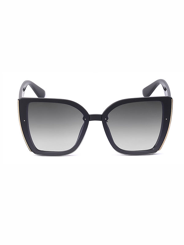 Geometric Sun-Protection Sunglasses Accessories