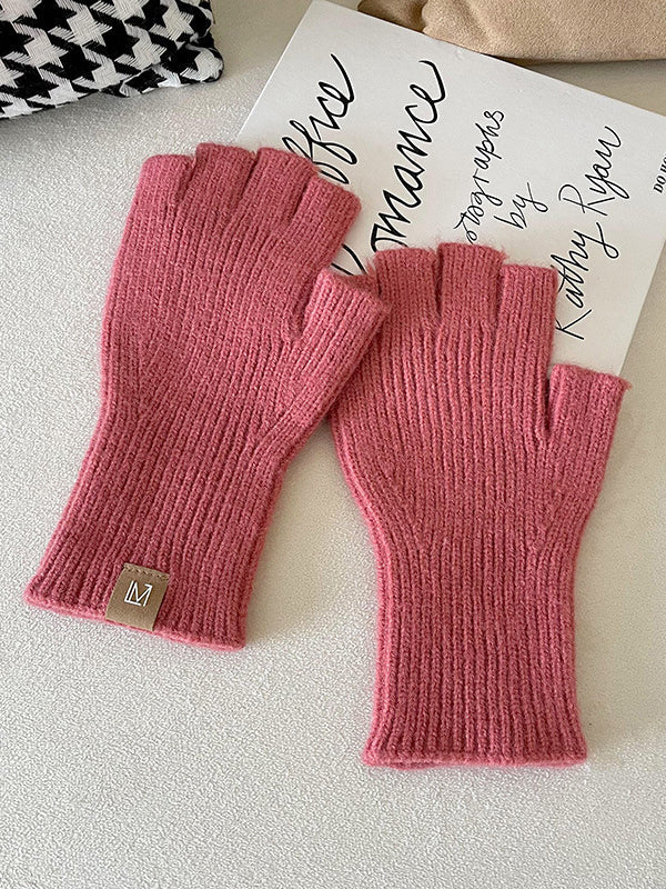 Keep Warm Velvet Gloves Accessories