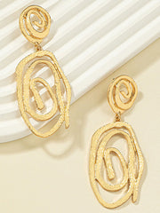 Geometric Hollow Earrings Accessories Drop Earrings