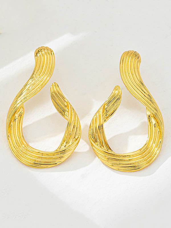 Geometric Drop Earrings