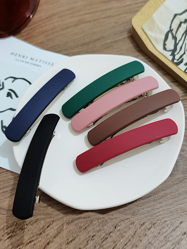 Geometric Hair Clips