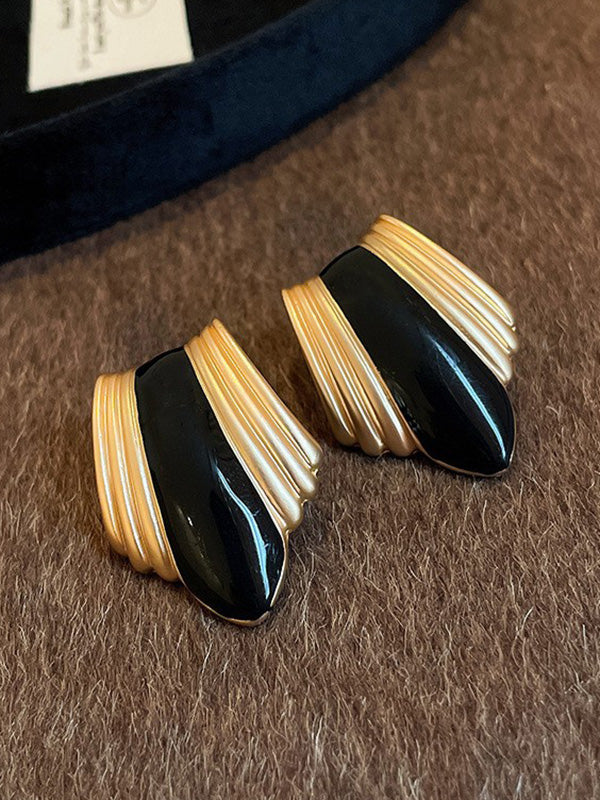Geometric Drop Earrings