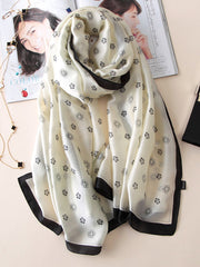 Floral Keep Warm Printed Wrap Scarf
