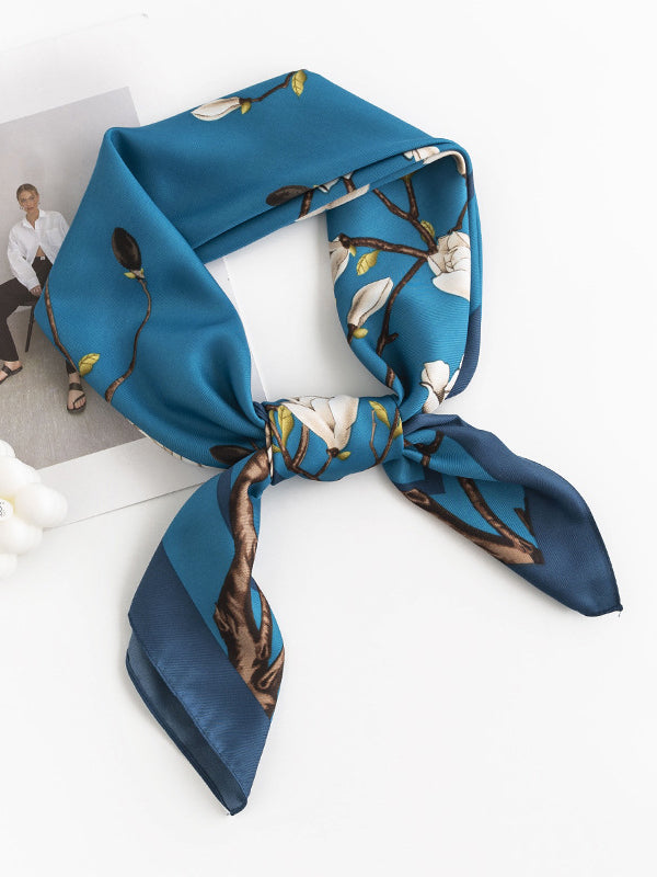 Flower Print Scarf
