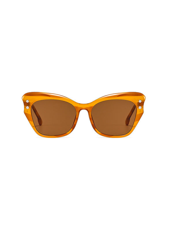 Geometric Sun-Protection Sunglasses Accessories