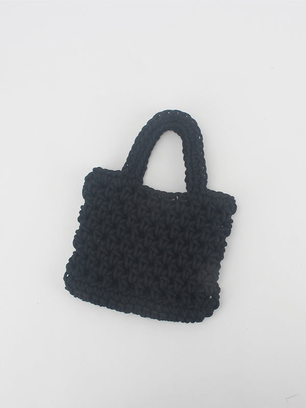 Hollow Solid Color Mini Bags Bags Accessories Handbags