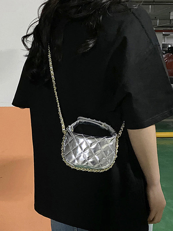 Chains Rhombic Crossbody Bags Bags