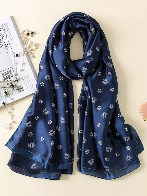 Floral Keep Warm Printed Wrap Scarf