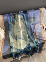 Gradient Printed See-Through Sun-protection Shawl&Scarf