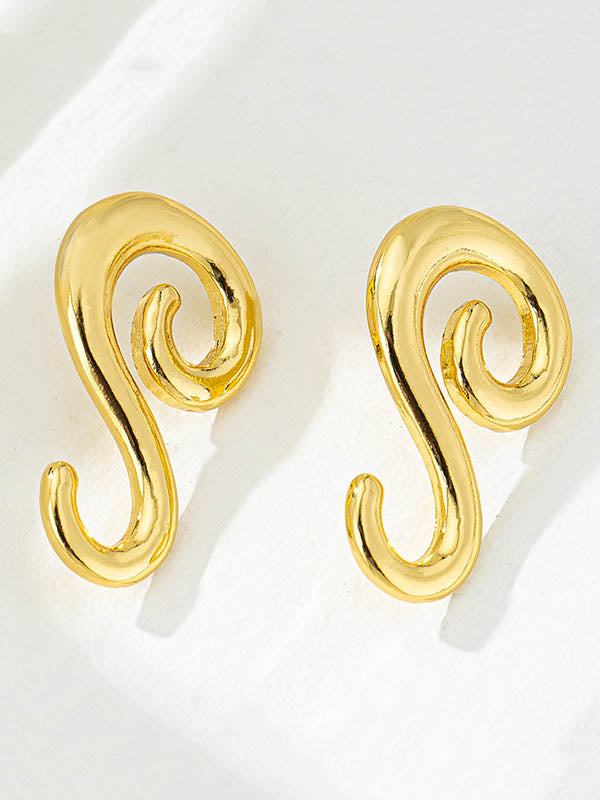 Geometric Drop Earrings