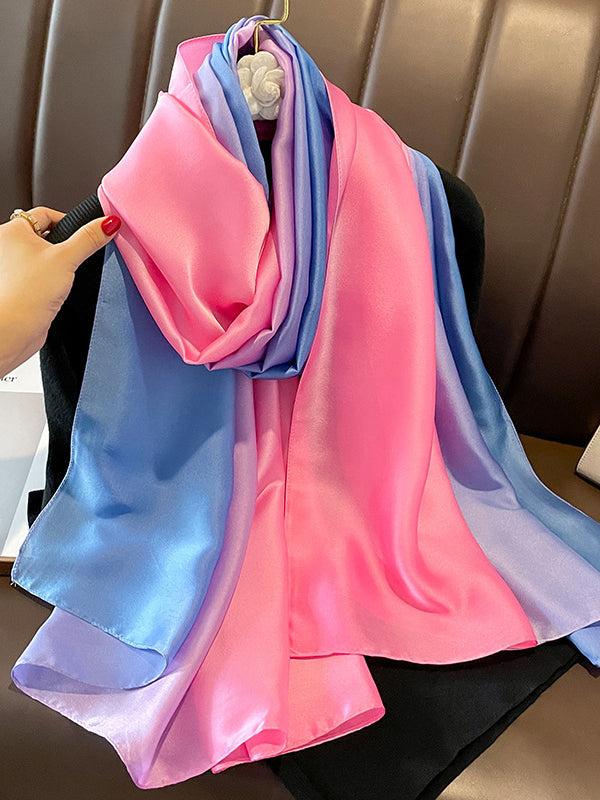 Gradient Keep Warm Leisure Scarf