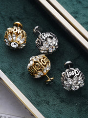 Geometric Letter Hollow Earrings Accessories