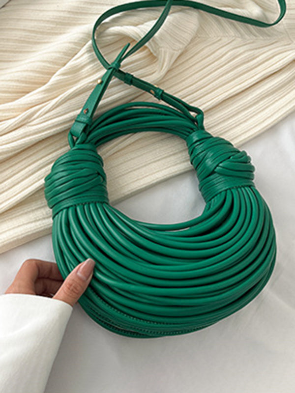 Geometric Solid Color Crossbody Bags Bags Accessories Bags