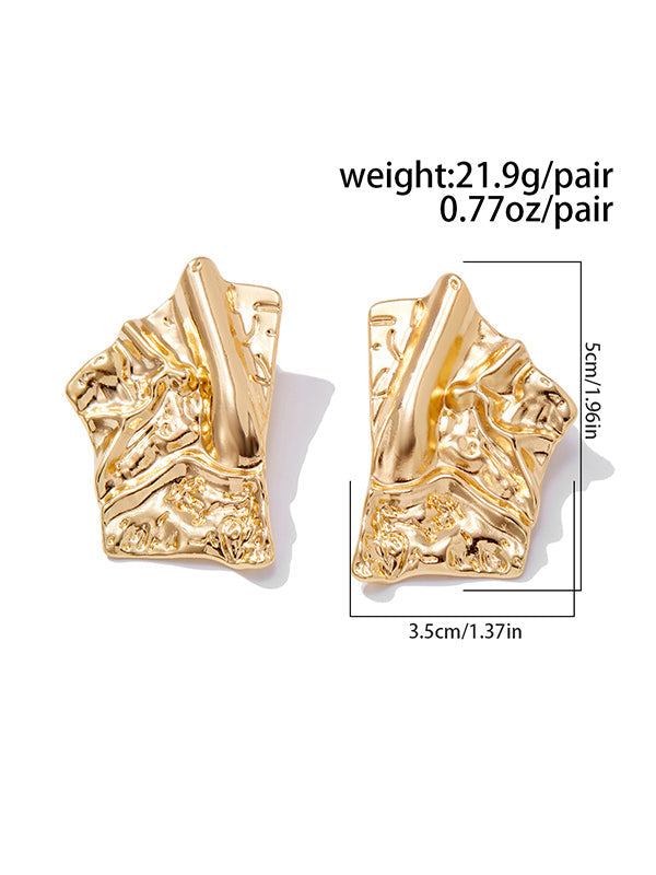 Geometric Normcore Drop Earrings
