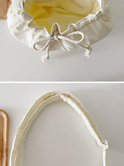Simple Casual Solid Color Soft Bags Accessories