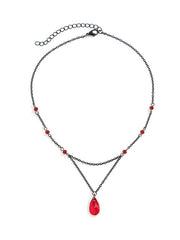 Double Layered Geometric Necklaces Accessories