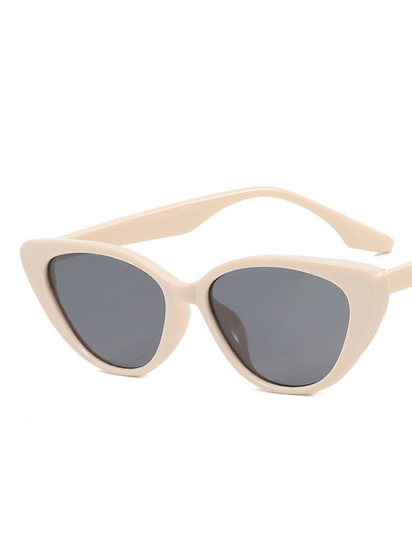 Geometric Sun-Protection Sunglasses Accessories