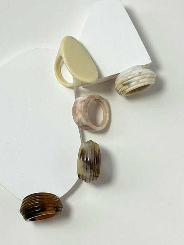 Geometric Rings Accessories