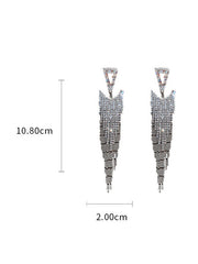 Original Statement Rhinestone Geometric Earrings