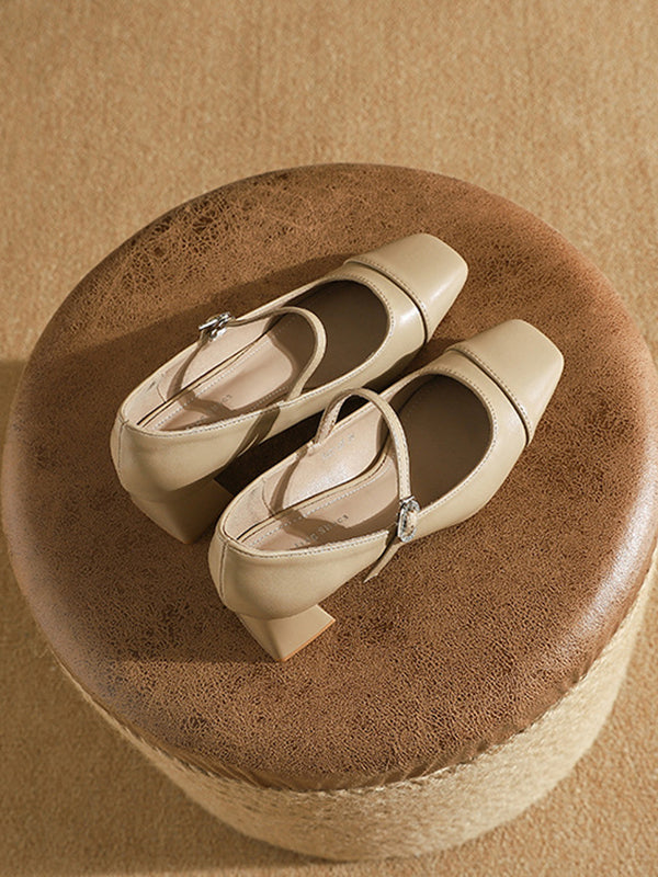 Split-Joint Pumps Mary Janes
