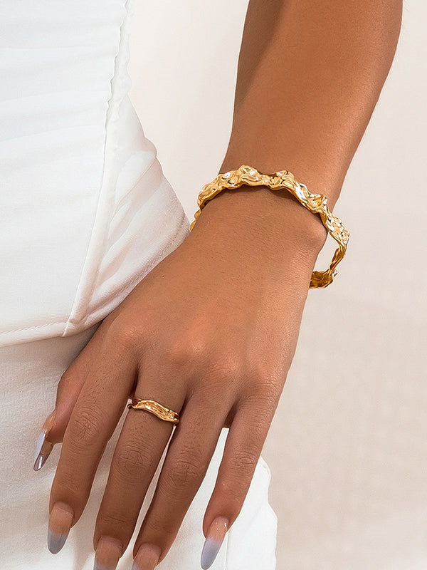 Geometric Solid Color Bracelet Accessories