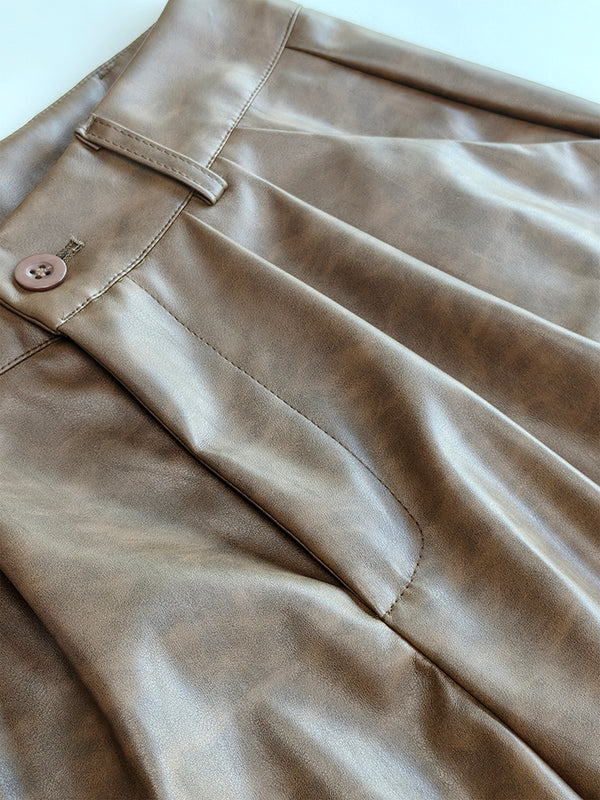 High Waisted Wide Leg Pants