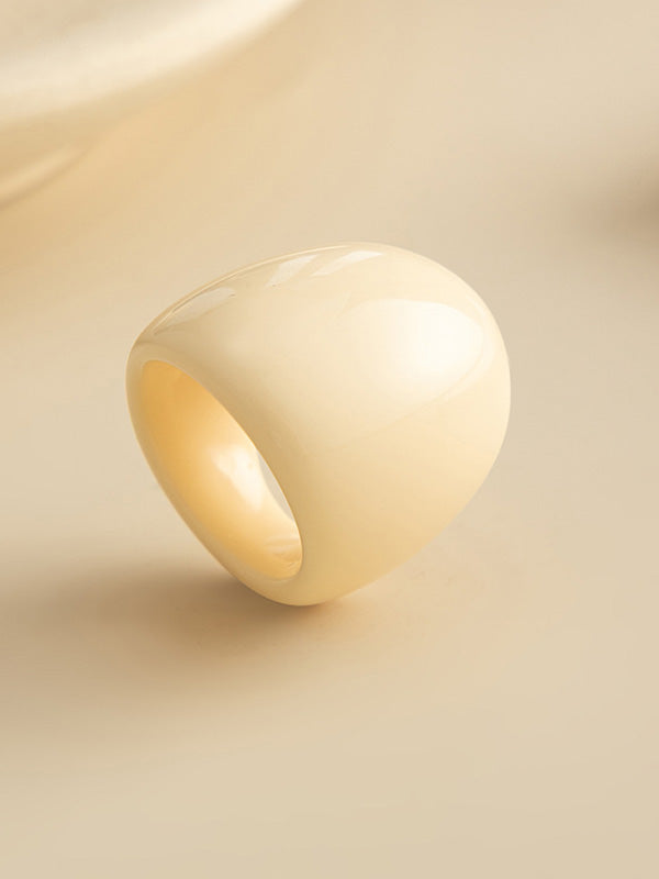 Geometric Shiny Irregularity Rings Accessories
