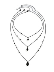 Geometric Layered Necklaces Accessories
