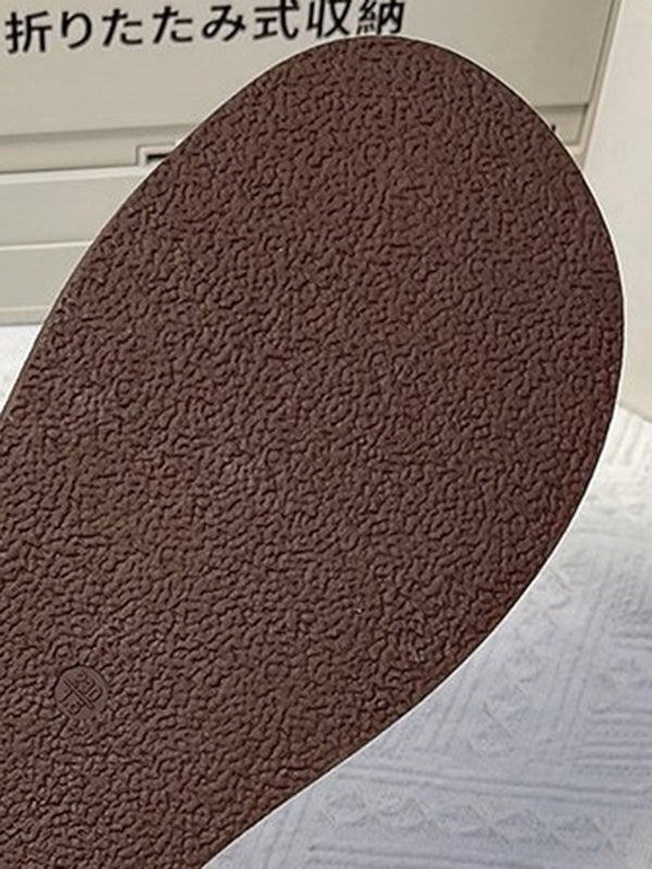 Lace-Up Split-Joint Flat Shoes