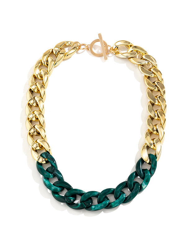 Contrast Color Necklaces Accessories
