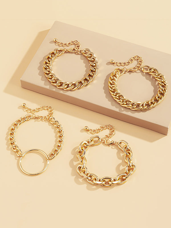 Original Cool Hollow Chains Bracelet