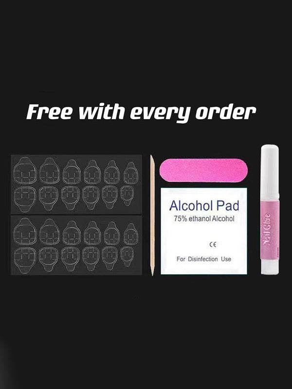 Detachable Printed Press-On Nails