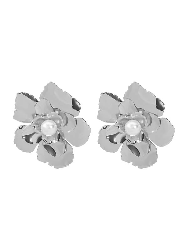 Flower Shape Necklaces Accessories Drop Earrings