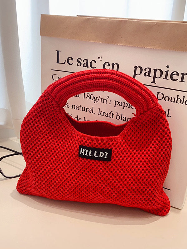 Applique Hollow Handbags Bags