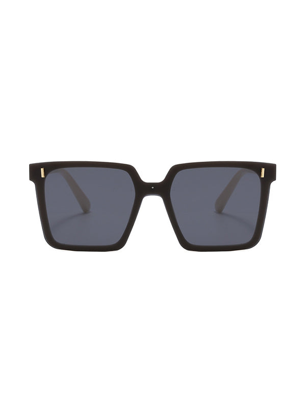 Geometric Sun-Protection Sunglasses Accessories