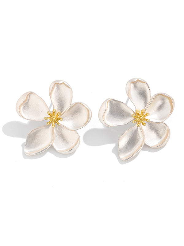 Flower Shape Earrings Accessories