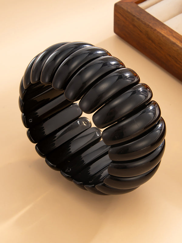 Geometric Solid Color Bracelet Accessories