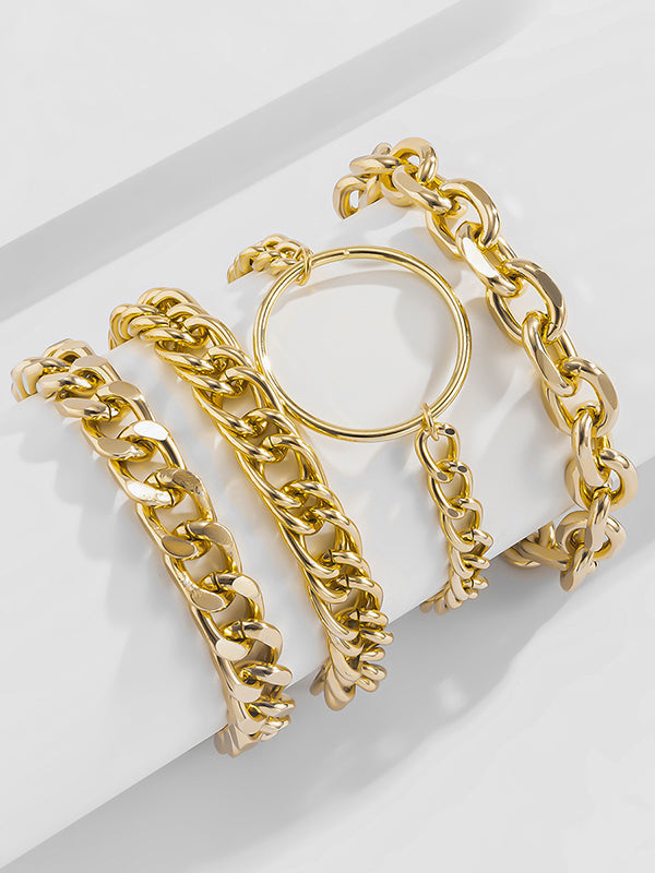 Original Cool Hollow Chains Bracelet