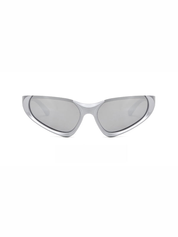 Geometric Sun-Protection Sunglasses Accessories