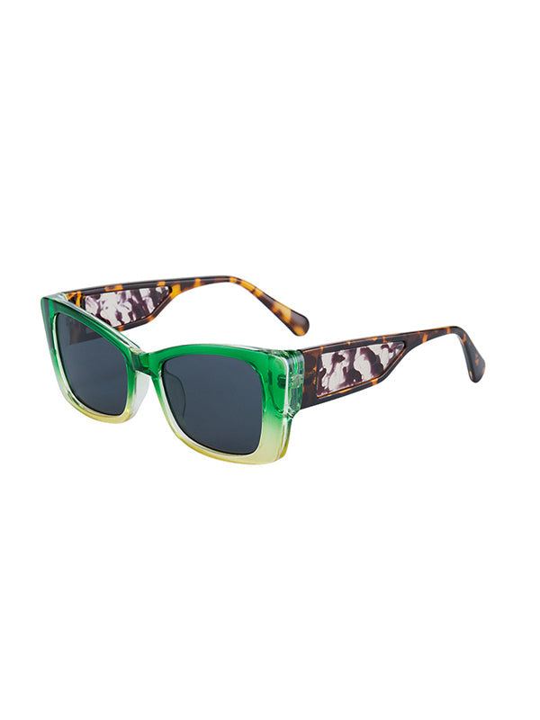 Geometric Sun-Protection Sunglasses Accessories