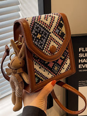 Geometric Split-Joint Crossbody Bags