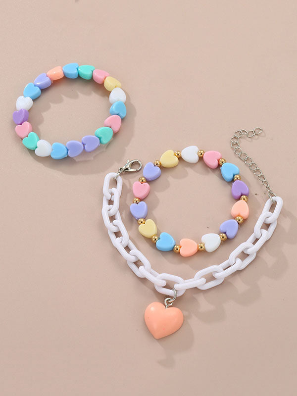 Heart Shape Star Shape Bracelet Accessories