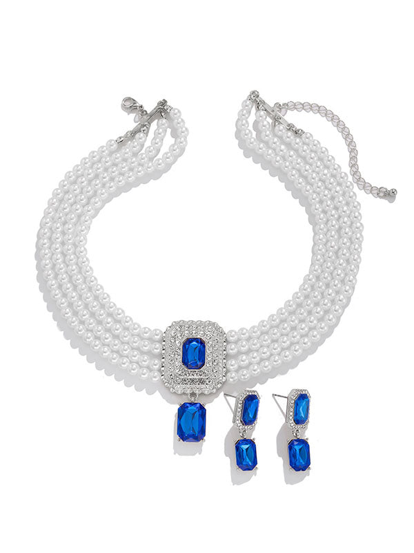 Geometric Necklaces Accessories Drop Earrings