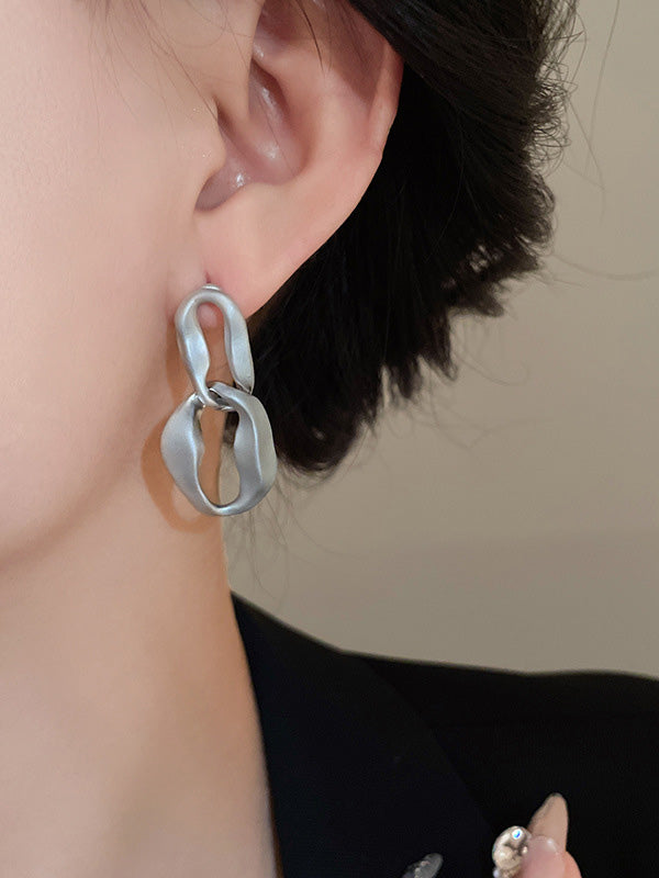 Geometric Drop Earrings