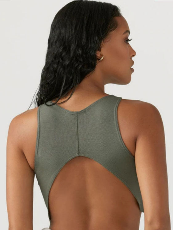Solid Color Cropped Tank
