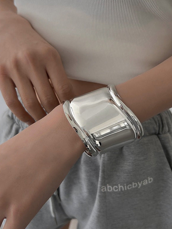 Geometric Solid Color Irregularity Bracelet Accessories