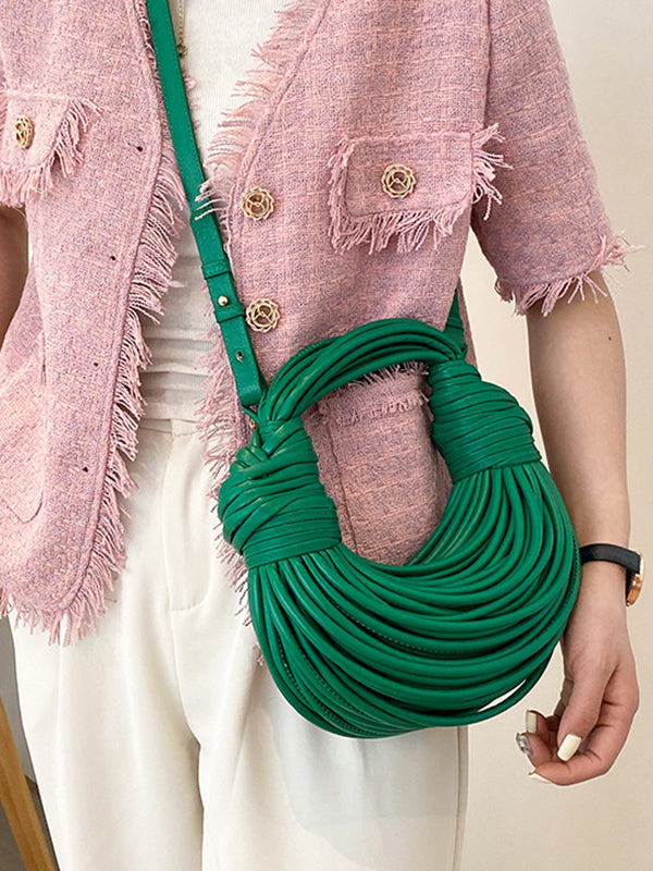 Solid Color Tasseled Bags Accessories